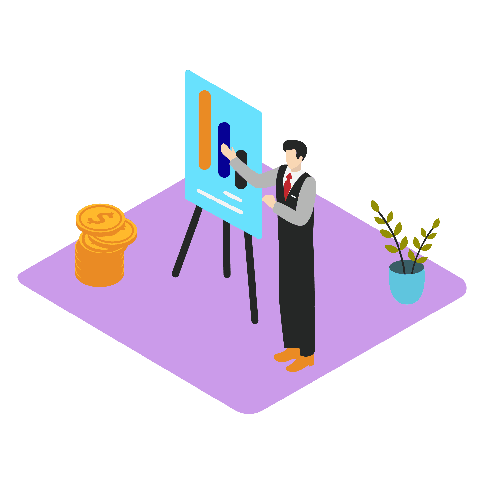 Sales operations illustration